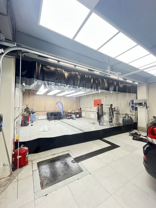 шторы для автомоек тент