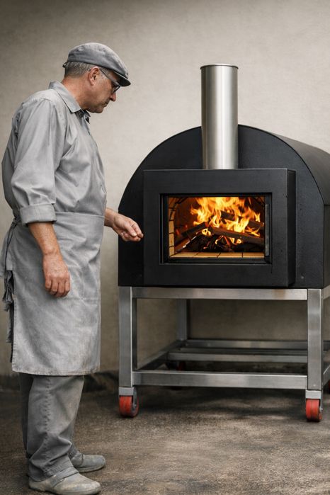 Дровяная печь барашка (помпейская печь)