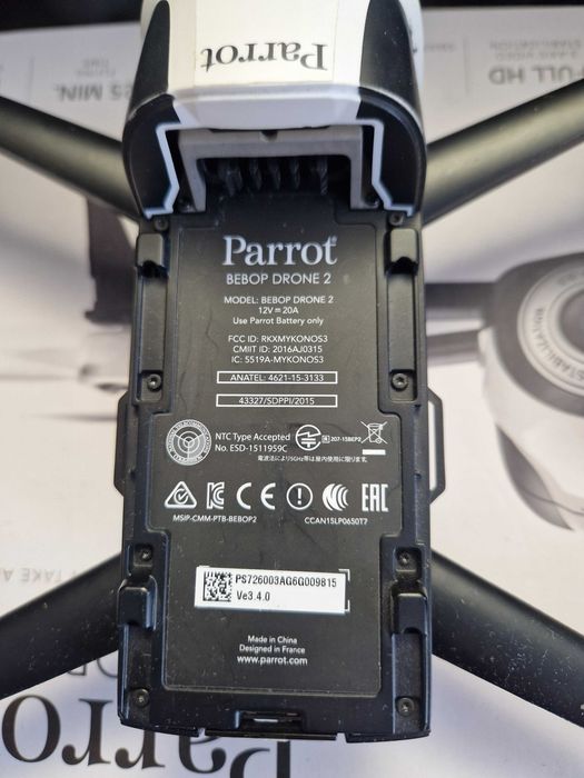 Дрон Parrot BeBop 2 14Mp + fpv pack 2km