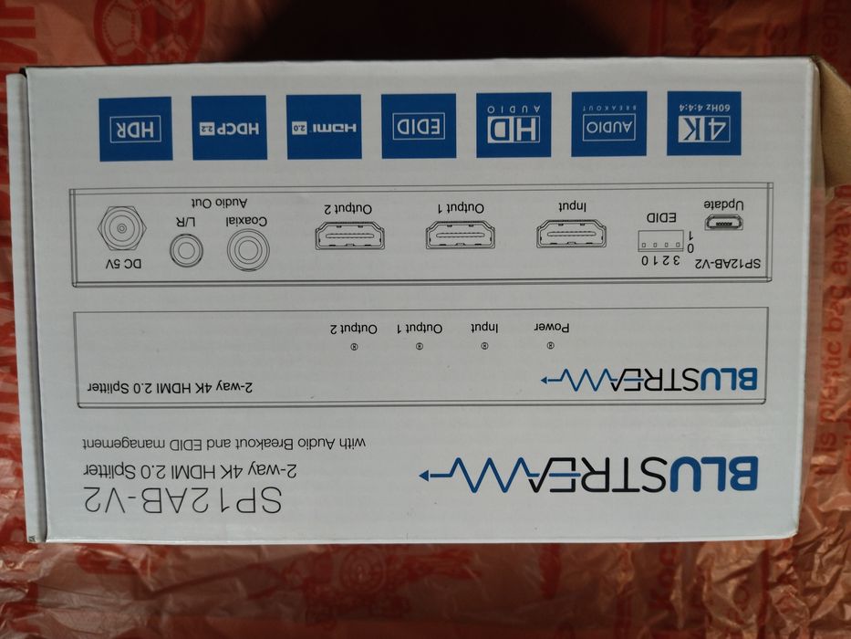 Сплитер/Blustream SP12AB 4K UHD HDMI