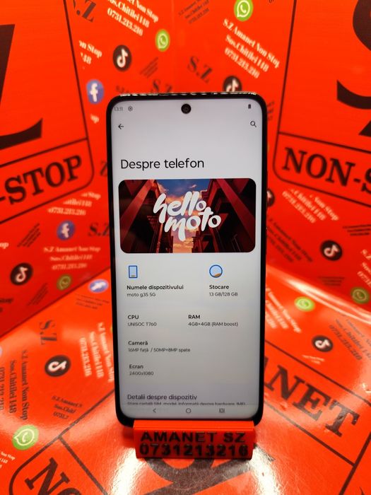 Motorola G35 5G Amanet SZ Non Stop