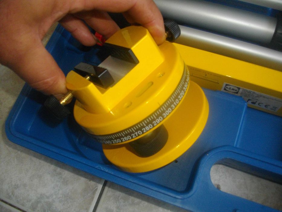 Обхват 650м нов немски лазерен нивелир Комплект Статив/Трипод Powerfix