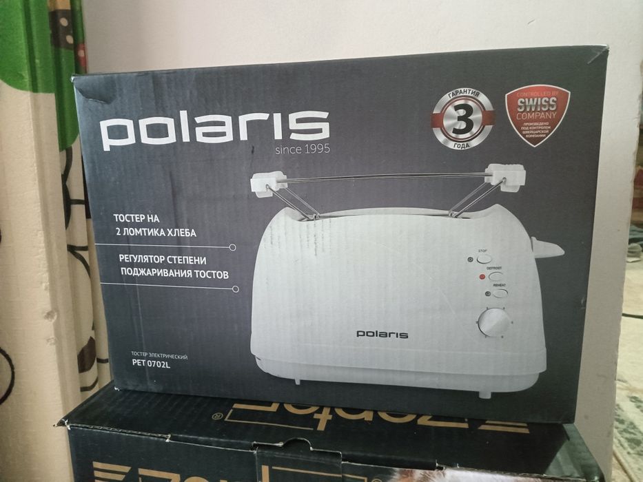 Тостер новый Polaris