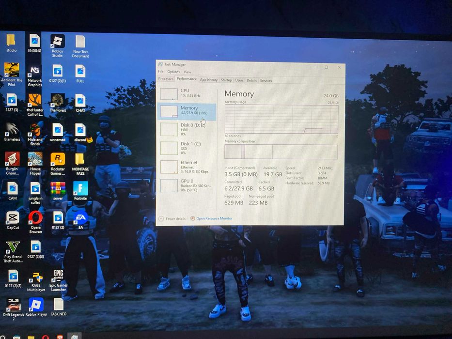 vand pc gaming si setup pret bomba neg