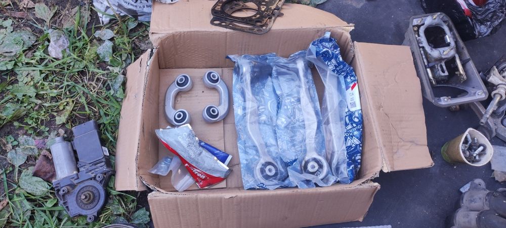 Ходовка, рычаги, компрессор кондиционера на пассат б5, ауди