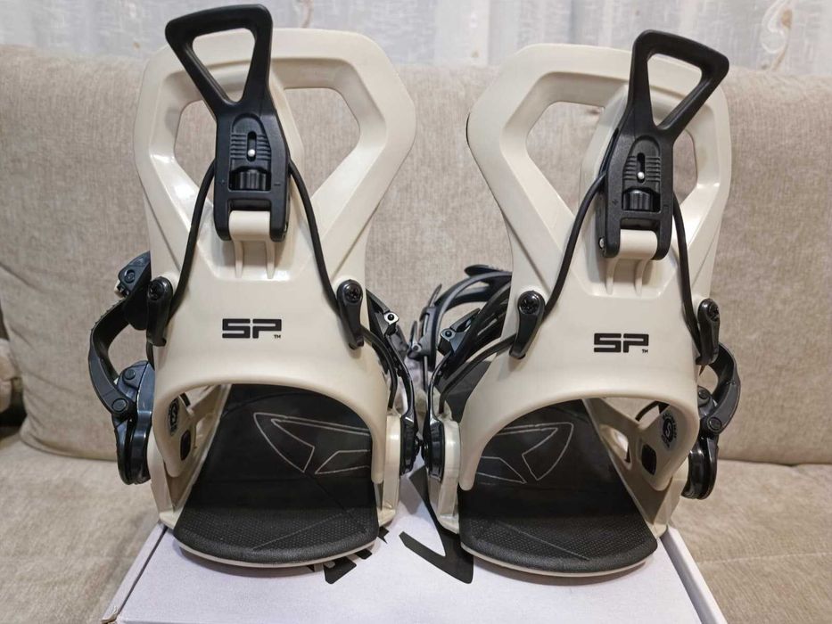 Legături snowboard SP Base Plus (Base+) FASTEC S (22-25) — bej — noi
