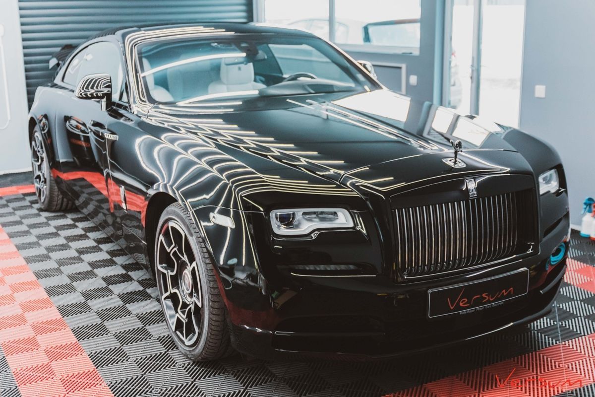 Rolls-Royce Wraith Rolls Royce Black Badge Facelift Starlight Full ...