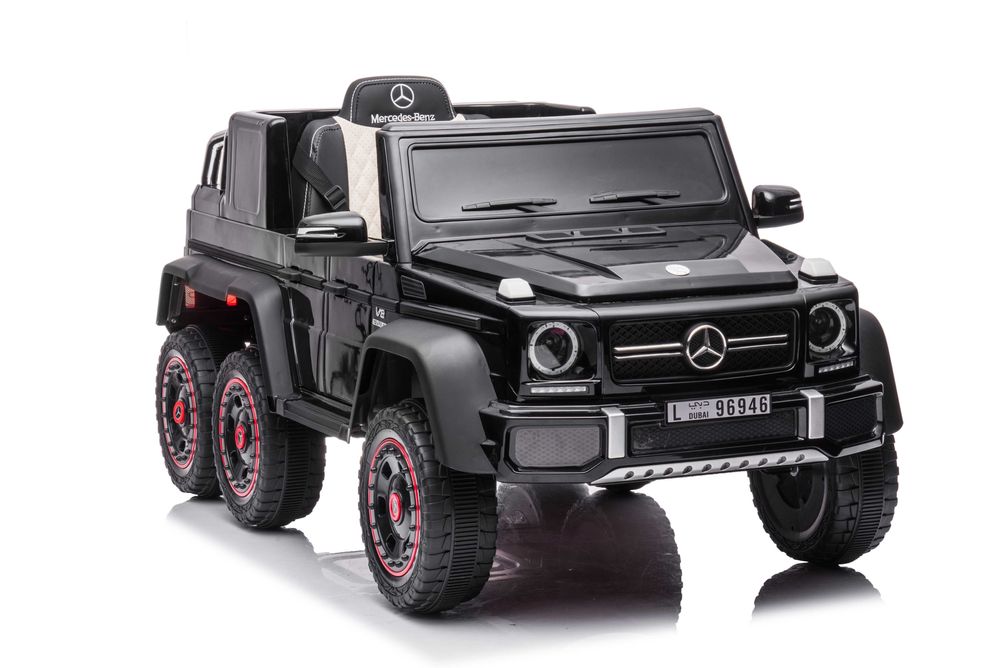 Masinuta electrica Mercedes G63 6x6 210W 12V 10Ah Black