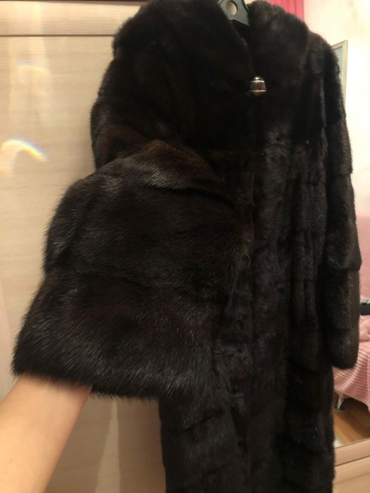 Норковая шуба б/у