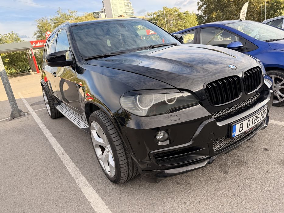 Продавам BMW e70 x5,  M57 3.0d 235hp (хибридно турбо и софт 300+hp)