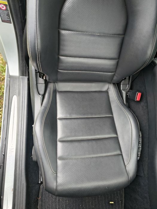 Кожен салон w207 предни кожени седалки