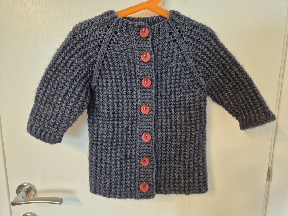 Pulover blazer jacheta toamna iarna fete 2 ani