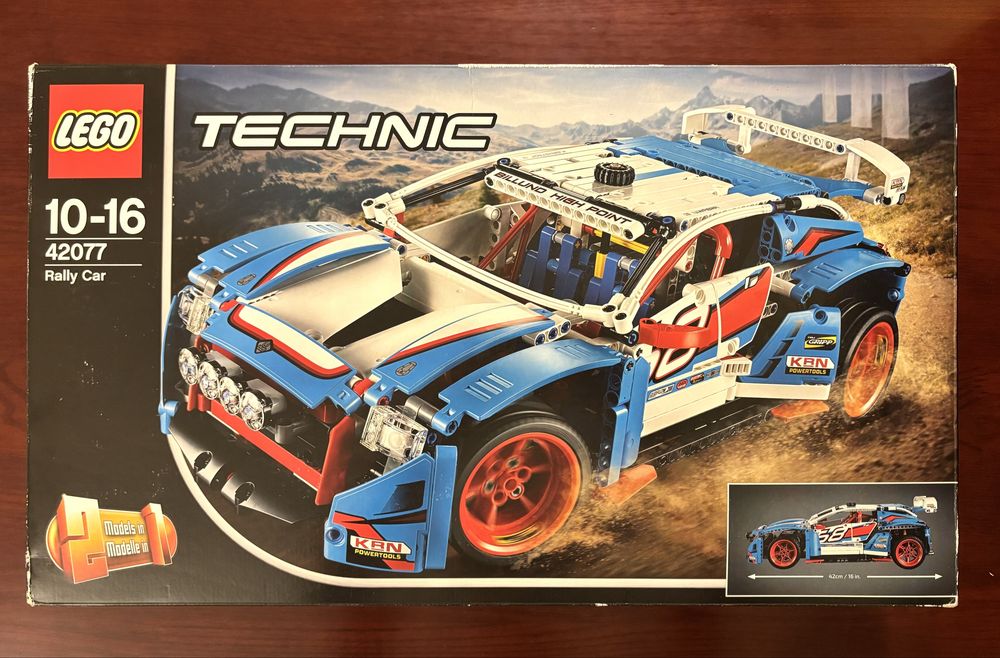 LEGO Technic 42077 Rally Car, новый, не вскрывался