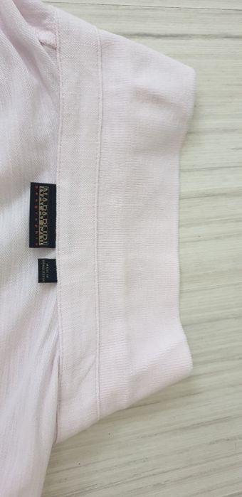 Napapijri Pique Cotton Regular Fit / XL НОВО! ОРИГИНАЛ! Мъжка Тениска!