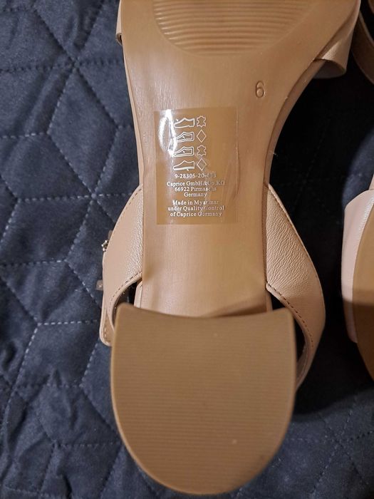 Сандали Caprice, естествена кожа, UK 6