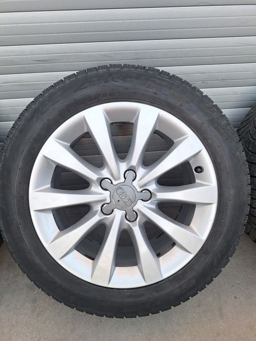 jante Audi originale  pe 17 pt  A4,A5 A6,A7 cu anvelope iarna.