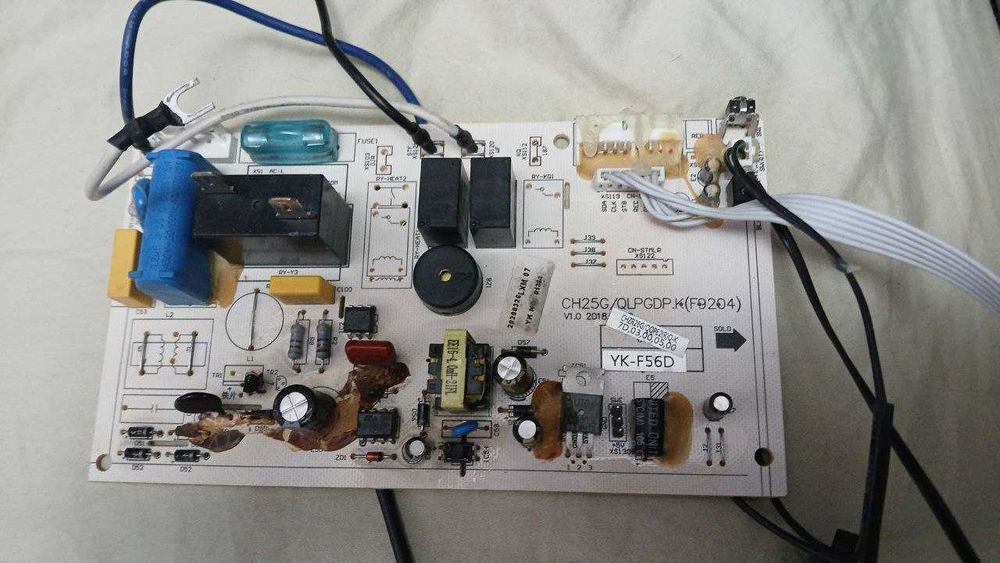 Кондиционер Запчаст. Плата, Вентилятор. Пульт!