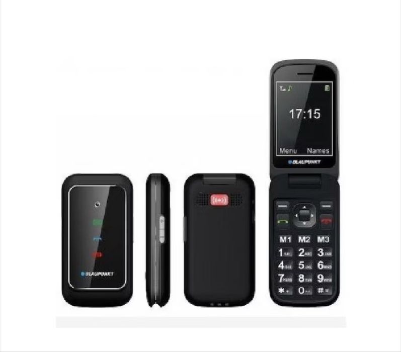 Telefon Blaupunkt BS08 cu clapeta, slot card memorie, in garantie