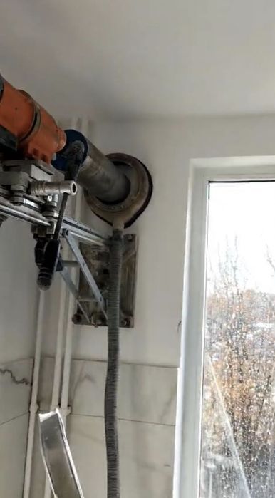 Gauri prin carotare pentru hote, centrale, sisteme de ventilatii,etc