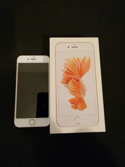 Iphone 6s 64GB Rose Gold + apple слушалки