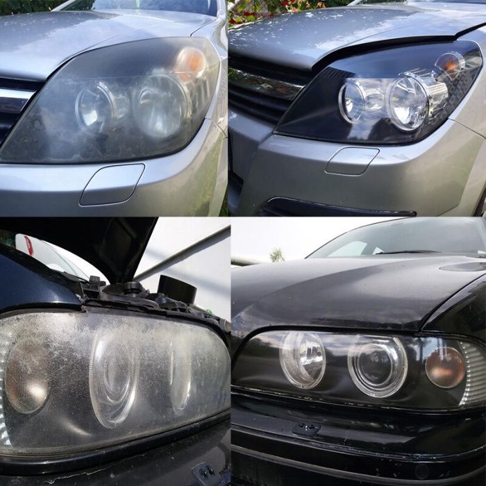 НАЛИЧНИ! Комплект За Пастиране Полиране На Пожълтели и Матирани Фарове