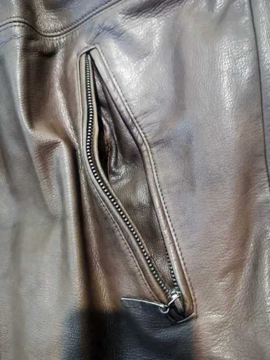 Geacă de piele bărbați Stanfield, model clasic, vintage, negociabil