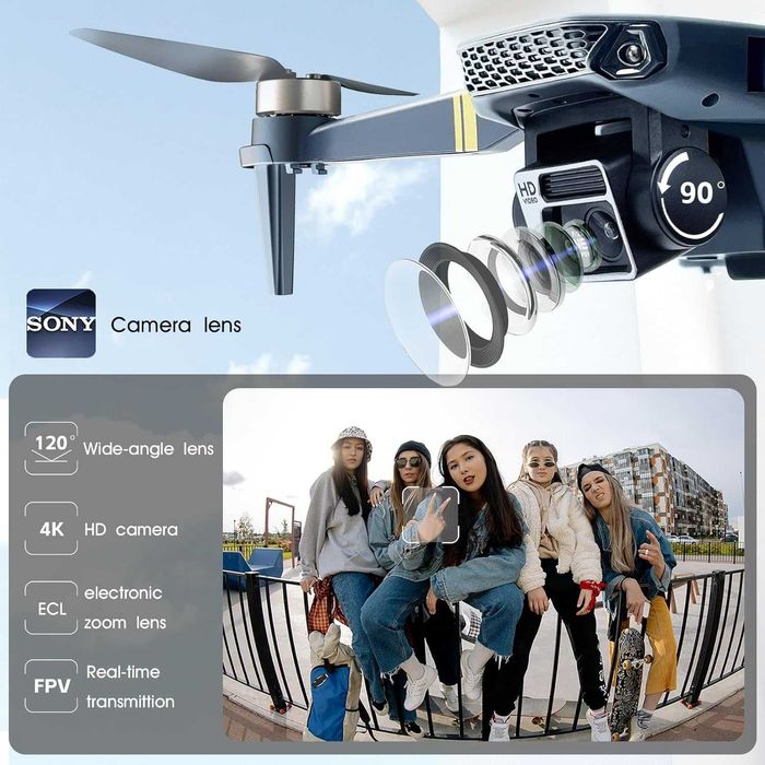 Дрон WiFi 4K HD камера CHUBORY F89