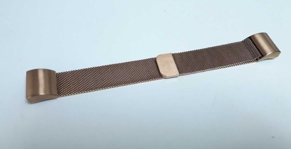 Curea magnetica ceas FitBit Charge 2  metalica rose gold