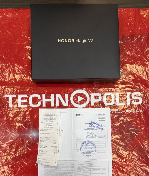 512GB Honor Magic V2 5G 16GB Технополис Гаранция 2026г. Black