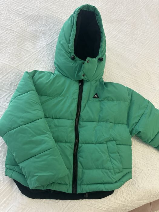 Куртка для девочек теплая с наполнителем 6-8 лет