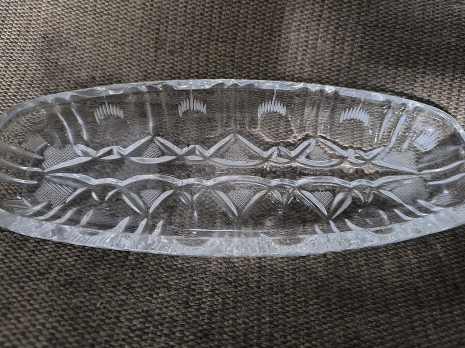 Хрустальная селедочница