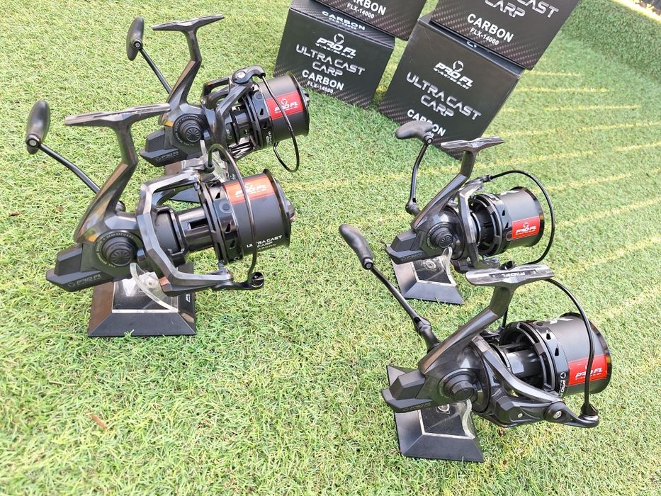 Set 4 Mulinete PRO FL Ultra Cast Flx 14000 Carbon
CARP CARBON FLX-1400