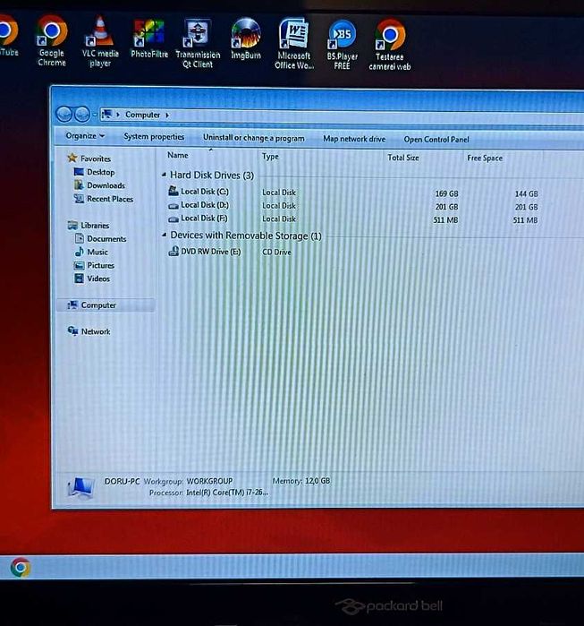 Laptop Compaq Presario CQ7