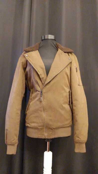 Geaca casual barbati Pull&Bear maro, marimea M