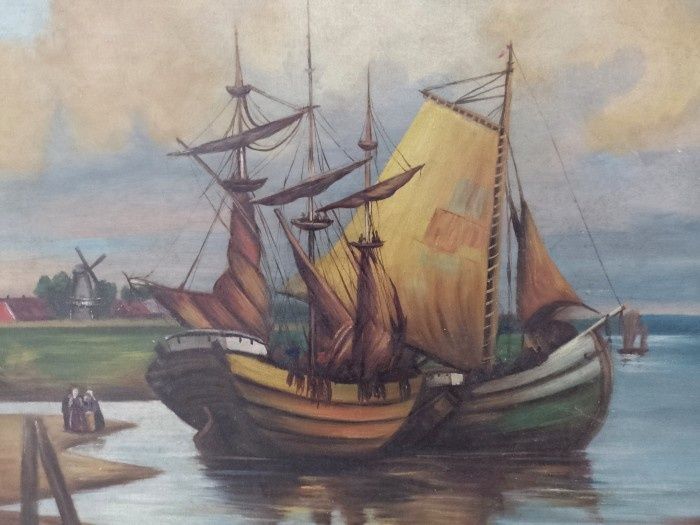 Tablou pictura pe panza realizata în ulei