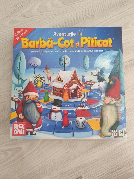 Joc de Masa "Aventurile lui Barbă-Cot și Piticot"
