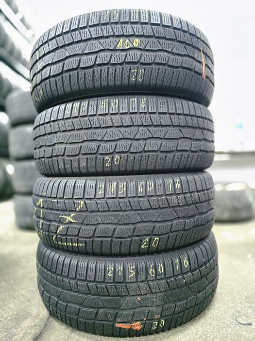 4x 215/60/16 M+S CONTINENTAL 2020 Stare excelentă