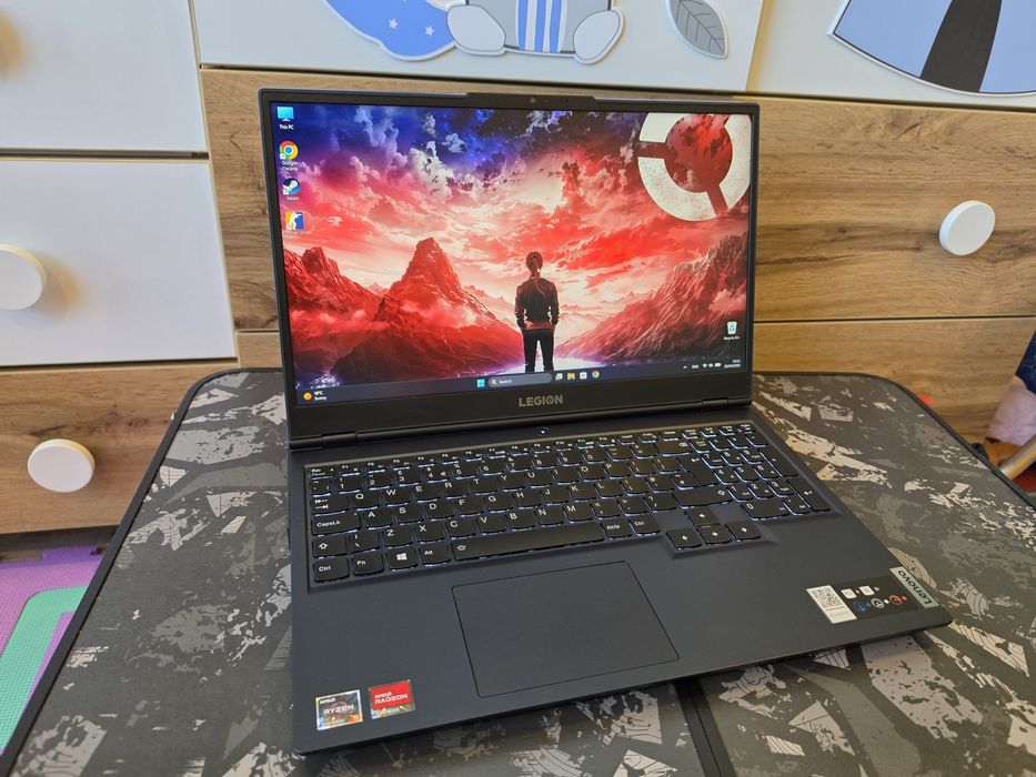 Геймърски Lenovo Legion 5 / Ryzen 5-5600H / 32GB Ram / Radeon RX 6600M/ 1TB SSD