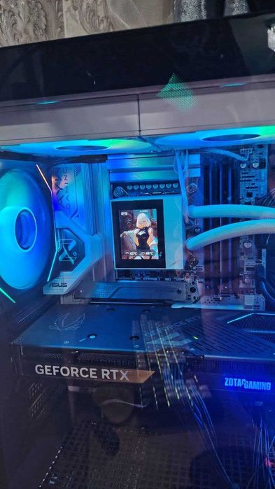 мощный компьютер asus z890 Ultra 7 RTX 5070 + монитор Redmi 34″ 165Гц
