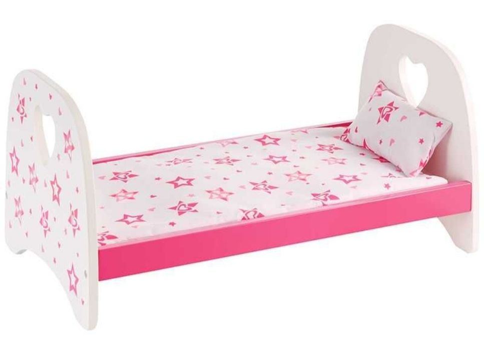 Дървено легло за кукла