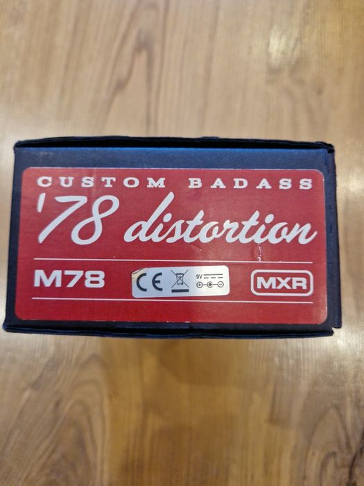 Eфект за китара - дисторшън MXR Custom Badass M78 Distortion