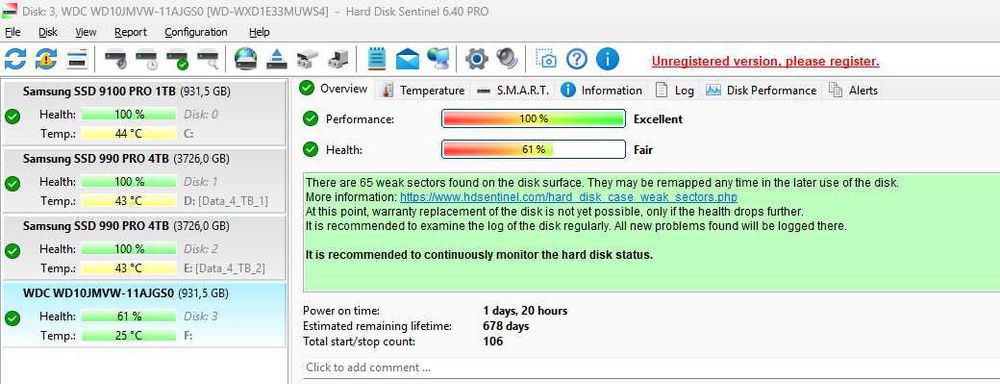 WD Elements 1TB external 2.5 inch HDD, USB 3.0