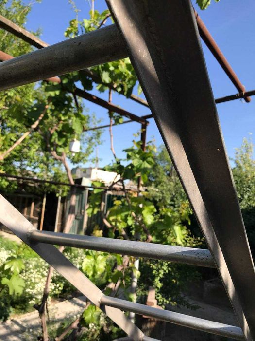 Лестница алюминиевая лёгкая СССР 4м 20 см (420)