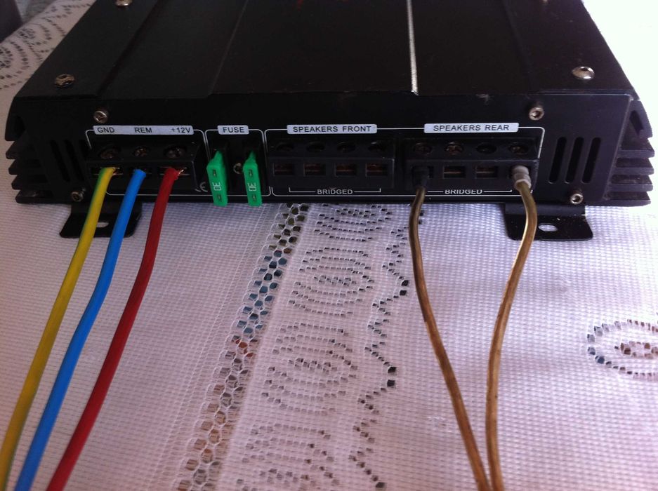 Amplificator Blaupunkt max800W/Renegade max 1100W/Sig. ANL125A (statie