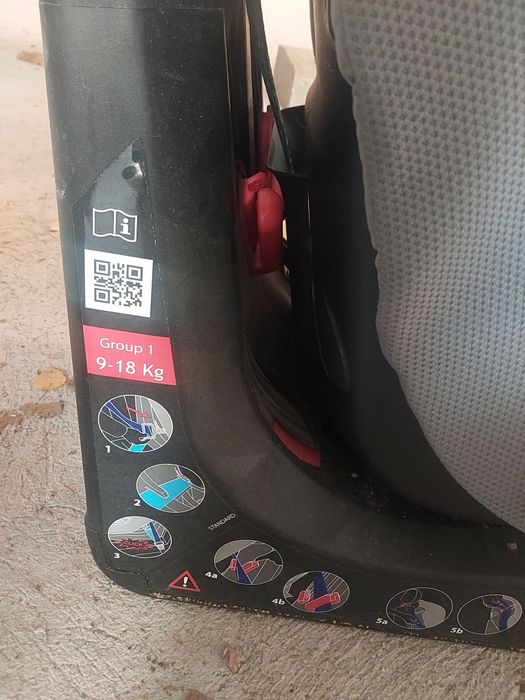 CHICCO Стол за кола 9-18 кг. GO-ONE COAL