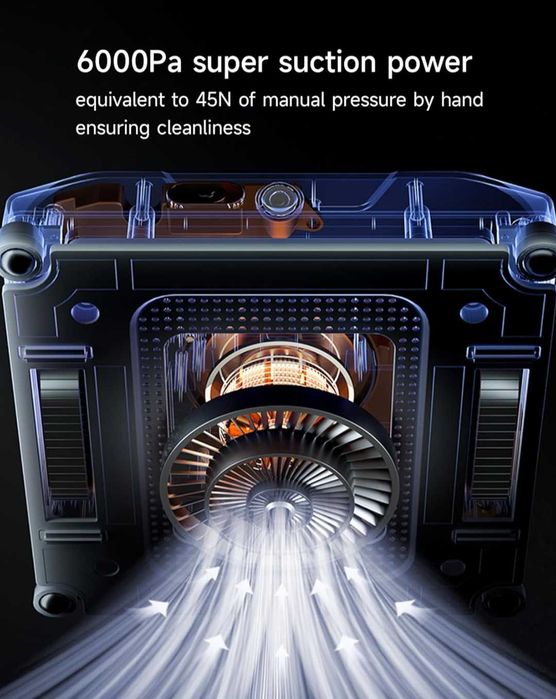 Робот за почистване на прозорци с двойна водна струя 6000Pa