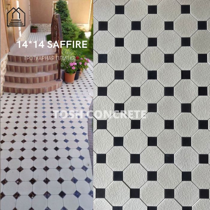 Брусчатка из мраморной крошки Bruschatka