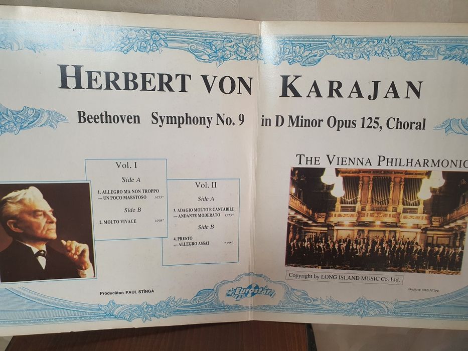Muzica simfonica  Herbert von Karajan-The Vienna Philharmonic Beethoven Symphony no 9
