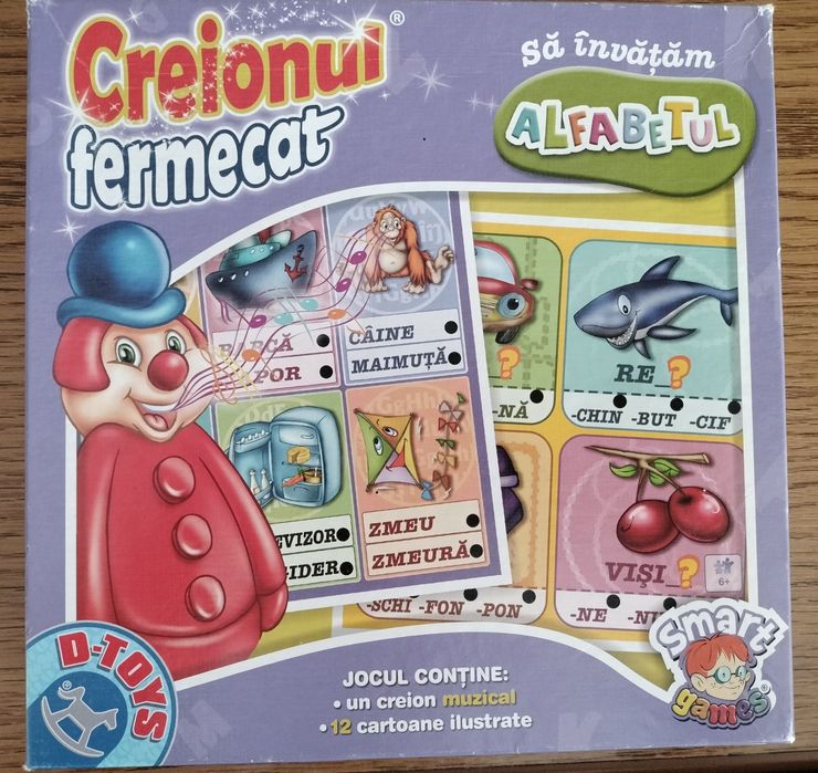 Joc Creionul fermecat Alfabetul