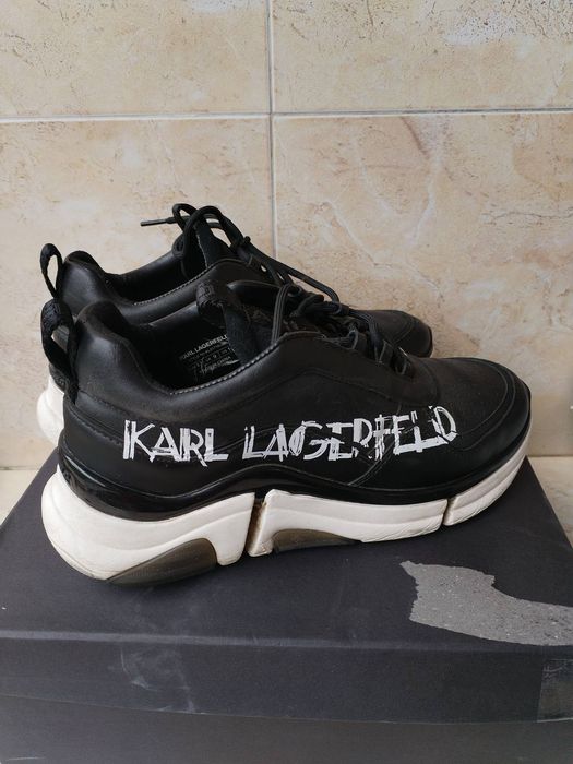 karl lagerfeld kl51710-000 - страхотни мъжки кецове 43